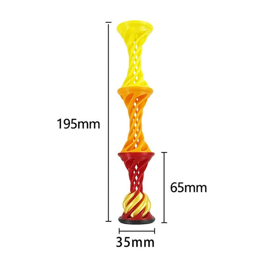 Anxiety Relaxing 3D Printed Gear Ball Fidget Toy