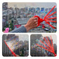 2-Pcs Wand 32 Holes Handheld Smiling Face Bubble Stick