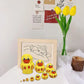 10pcs Stacking Dolls Handmade DIY Paint Yellow Duck